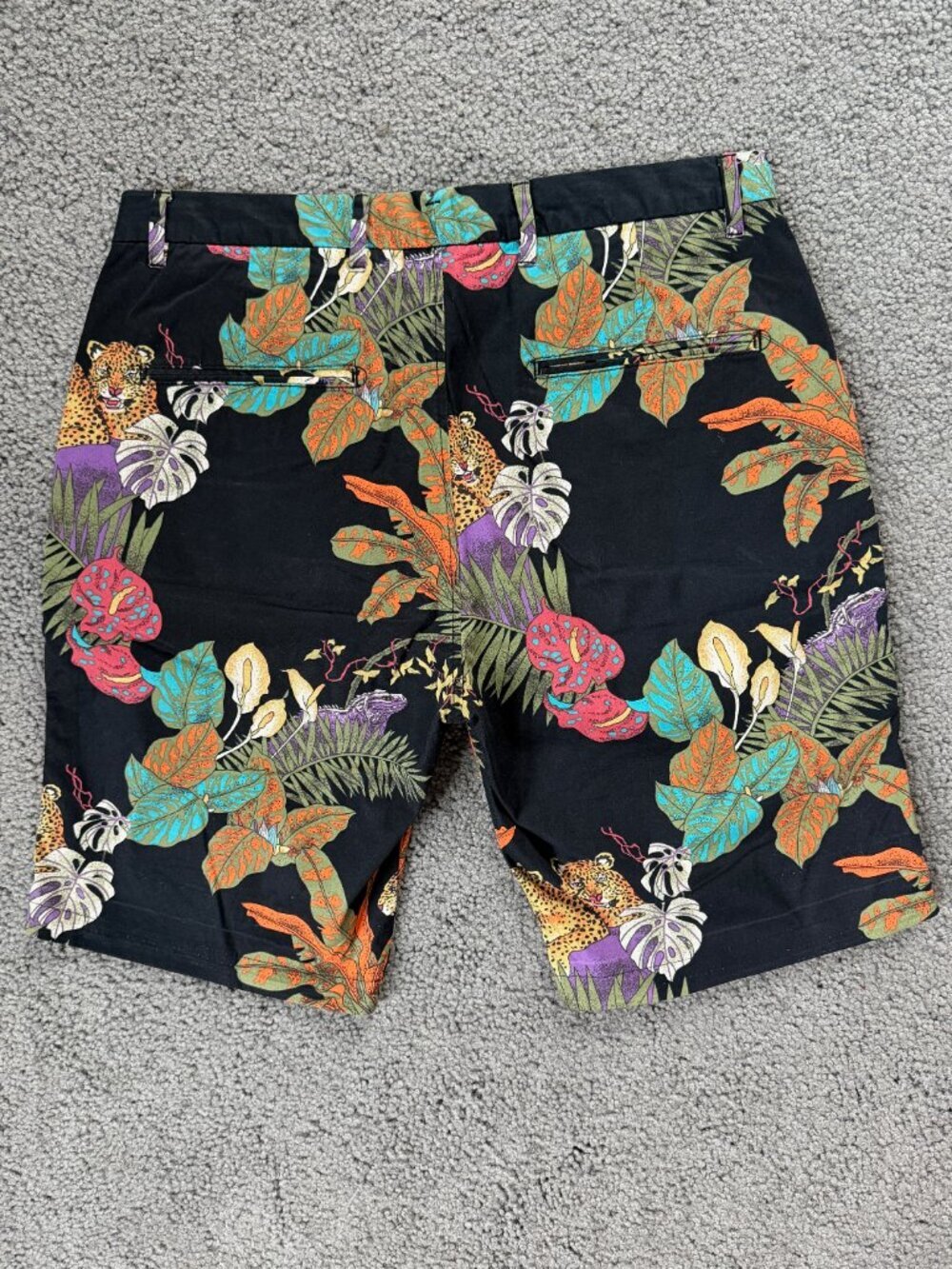 Scotch & Soda Multicolor Tropical Leopard Shorts -Men's Size W 31 - Excel. Cond. - Picture 7 of 13